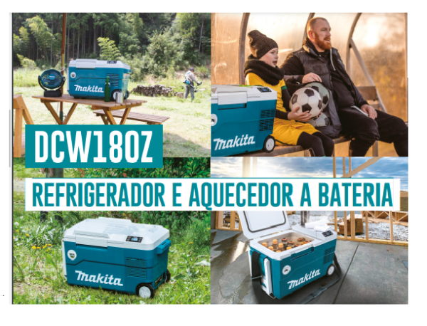 Refrigerador e Aquecedor Portátil a Bateria - GRÁTIS: 1 Bateria 6ah Makita DCW180Z - Image 5